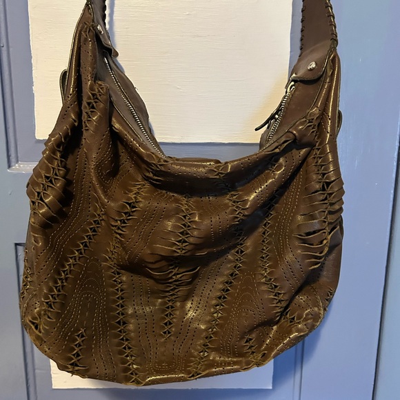 Theory dark brown leather bag - Picture 4 of 5